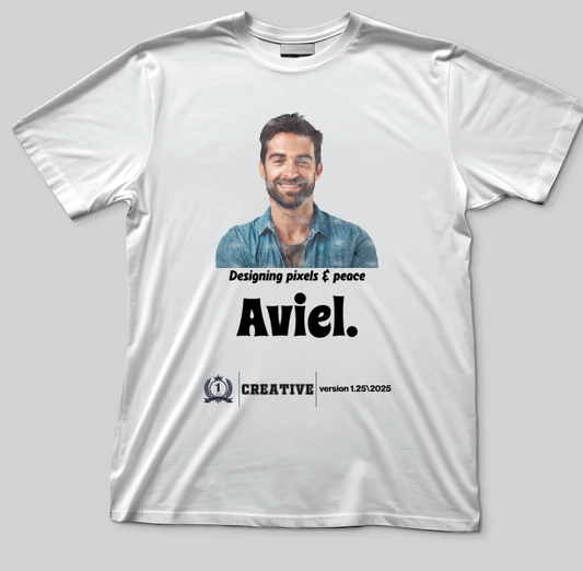 Personalized Retro Profile T-Shirt – The Hero of the Team